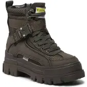 Buffalo Boots ASPHA COM1 femmes - Kaki - 36