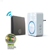 M-E Modern-Electronics Sonnette de Porte Sans Fil Cinétique (Radio 433 MHz)