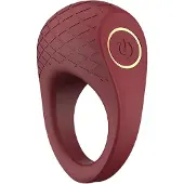 Dream Toys Dreamtoys Ivy - anneau pénien vibrant - silicone bordeaux