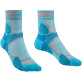 Bridgedale Ultralight T2 Coolmax Sport 3/4 Crew Socks Bleu EU 35-37 Femme