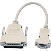 EFB Elektronik Câble adaptateur souris-modem, DSub 9 sur DSub 25, Bu.-St., 2,0m, beige Fabricant : (EK125.2)