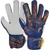 Reusch Attrakt Solid Goalkeeper Gloves Bleu 9.5