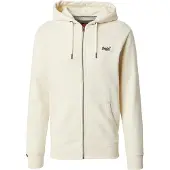 Superdry Veste de survêtement 'Essential' blanc naturel