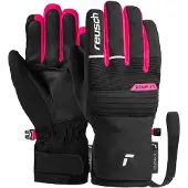 Reusch Gants de sport 'Benji R-TEX XT' rose néon / noir / blanc