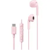 JVC HA-FR17UC Casques Avec fil Ecouteurs Appels/Musique USB Type-C Rose