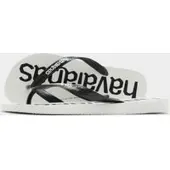 Havaianas Tongs avec logo supérieur | 37/38 | Blanc