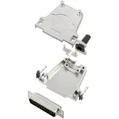 TRU COMPONENTS TCDTZF25DMPK 7708992 Kit de connecteurs mâles D-SUB 180 ° Nombre de pôles (num) :