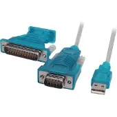 Ecolan Adaptateur USB 2.0 vers série -