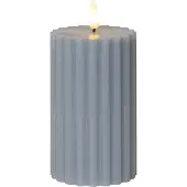 Star Trading LED Pillar Bougie Flamme Stripe (1x)