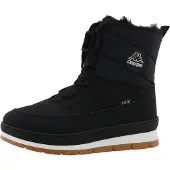 Kappa Bottes Damenschuhe, doublées, bottes d'hiver, noires, pour le quotidien