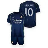 Real Madrid Maillot Extérieur Kylian Mbappé Enfants - Taille 140 - 2025/2026 - Merchandising Officiel - Real Fanshop