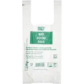 Papstar Sac de transport pour chemises, en film bio, transparent, Transparent