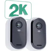 Arlo Essential HD Caméra Extérieur Lot de 2