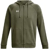 Under Armour Veste de survêtement 'Rival' olive / blanc