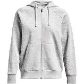 Under Armour Veste de survêtement 'Rival' gris chiné / blanc