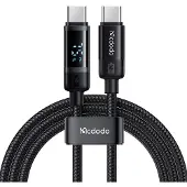 Mcdodo CA-5780 Câble de données USB-C vers USB-C 60W 1.2m (noir) (1.20 m, 60 W)