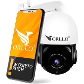 ORLLO Z18 caméra IP rotative extérieure 4MP SIM