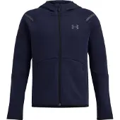 Under Armour Unstoppable Fleece Full Zip Sweatshirt Bleu 8 Years Garçon