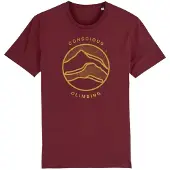 Sierra Climbing Conscious Short Sleeve T-shirt Rouge XS Homme