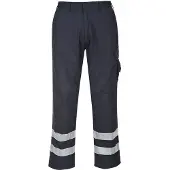 Portwest Pantalon à genouilères Iona bandes réfléchissantes