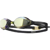 Tyr Stealth-x Performance Mirror Swimming Goggles Noir,Doré