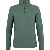 Protest Pull de Ski Protest Femme MUTEZ 1/4 Zip Top Evergreen-XS