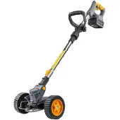 Powermat Coupe bordure électrique débroussailleuse avec roue sur batterie 1000 W