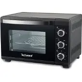 Techwood Minibackofen 26 L, Minifour, Noir