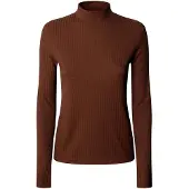 Pepe Jeans Barbara Long Sleeve T-shirt Marron M Femme