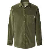 Pepe Jeans Clayton Long Sleeve Shirt Vert XS Homme