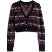 Tommy Hilfiger Cardigan violet / rose / noir