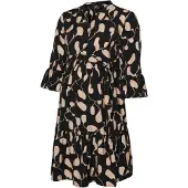 Vero moda Maternity Robe 'VMMJosie' beige / noir