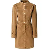 Pepe Jeans Sunny Long Sleeve Dress Marron S Femme