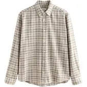 Next Chemise beige / écru / anthracite
