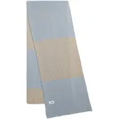 Mela London Écharpe 'Kazim' beige / bleu clair