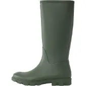 Hunter pour femme. FRU0001251 Bottes hautes Downpour vert foncé (41), Plat, Aucun, Casuel