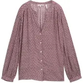 Tom Tailor 1047584 Long Sleeve Blouse Violet 36 Femme