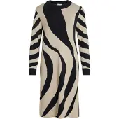 Vila Robe 'VITif' cappuccino / noir