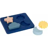 Small Foot Puzzle à poser en silicone (4 pièces)