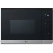 LG MG7Z2593D microwave Black, Stainless steel Grill microwave Built-in 25 L 1450 W