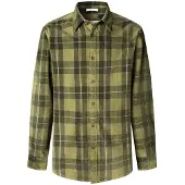 Pepe Jeans pour homme. PM3090833 Chemise Caster verte (XXL), Casuel, Coton, Manche longue