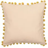 Broste Copenhagen Housses de coussins POM - Rose - 40x40 cm