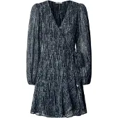 Pepe Jeans pour femme. PL9537721 Robe Maisa bleue (S), Casuel, Viscose, Manche longue