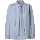 Pepe Jeans pour femme. PL3051285 Chemisier Loratycy bleu (XL), Casuel, Coton, Manche longue
