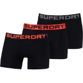 Superdry Boxers gris foncé / homard / noir