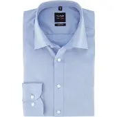 Olymp Chemise business 'Level 5' bleu clair
