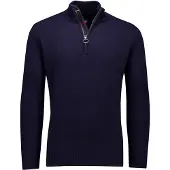 Barbour Pull-over Demi-Zip Laine Marine