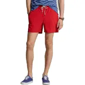 Ralph Lauren Shorts de bain 'TRAVELER' rouge
