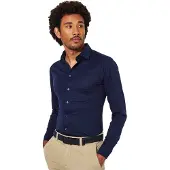 Desoto Chemise business bleu marine