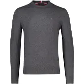 Tommy Hilfiger Pull-over bleu foncé / anthracite / rouge vif / blanc